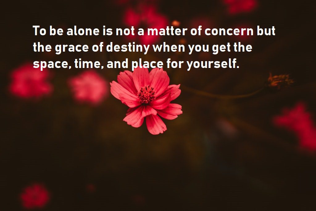 alone quotes for grace of destiny