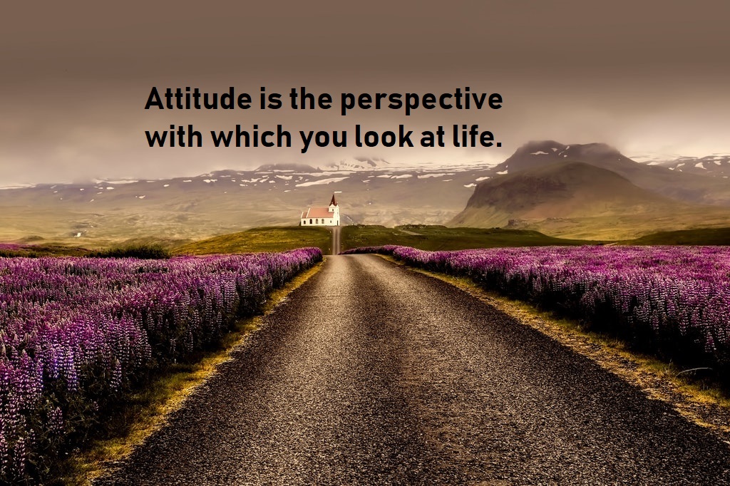 attitude quotes show view of life