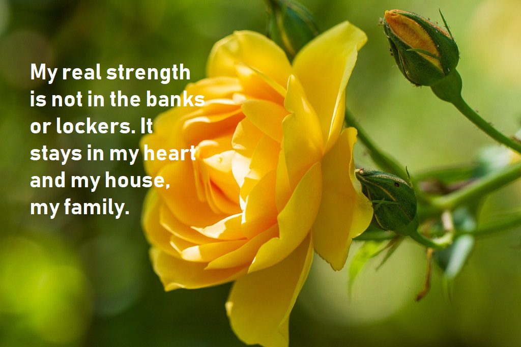 family quotes for real strength