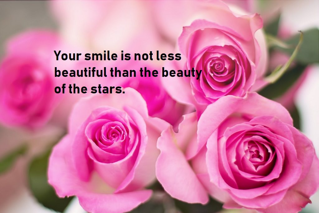 love quotes for her show smile