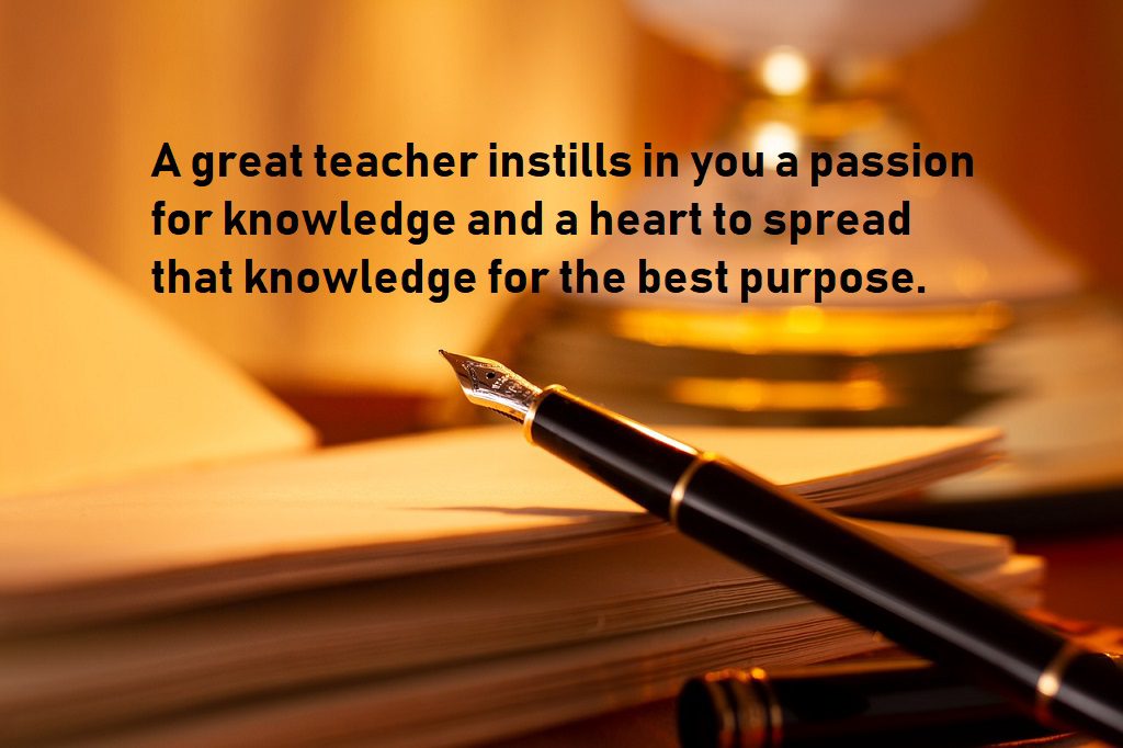 teachers day quotes for knowledge