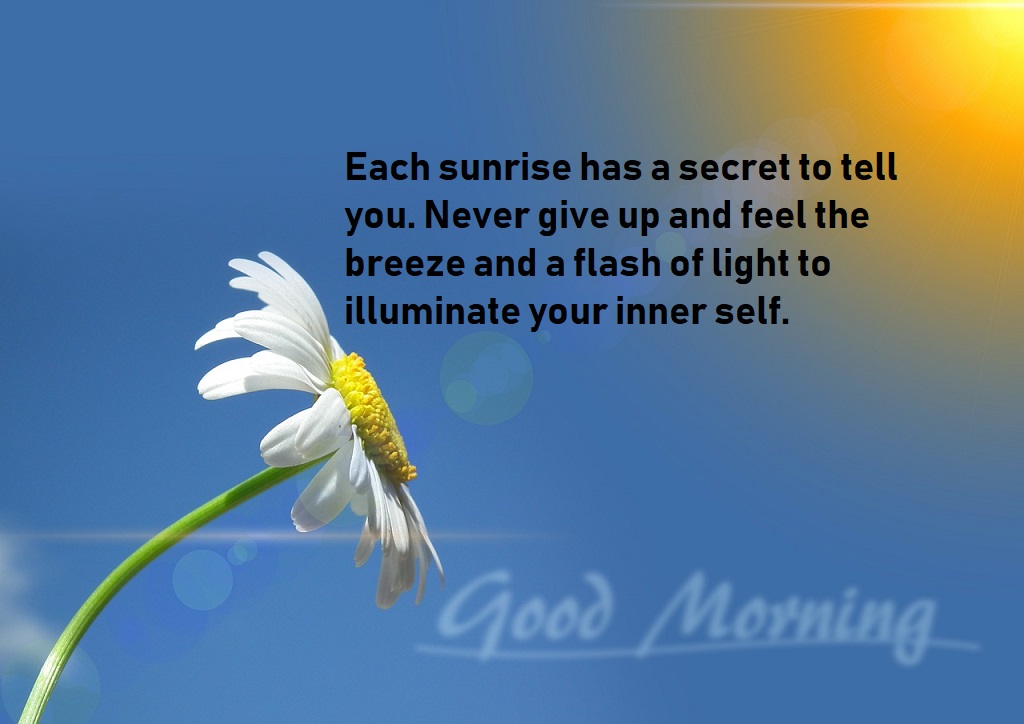 good morning quotes show inner self