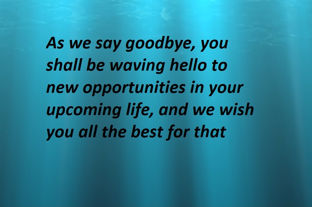 Farewell quotes saying goodbye to your loved ones - BestInfoHub
