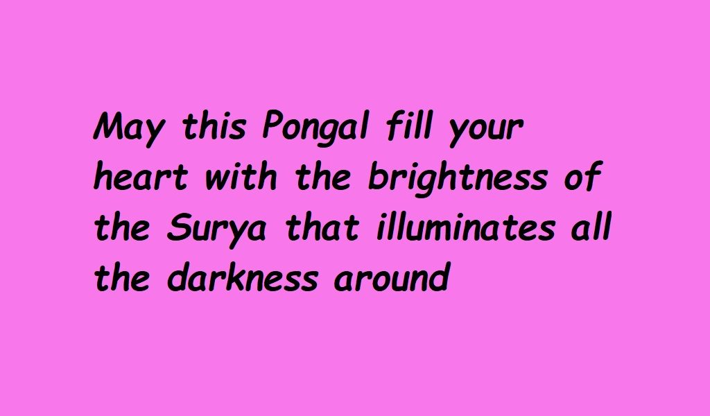 Happy Pongal wishes