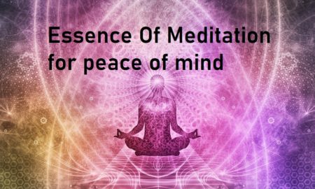 essence of meditation for peace