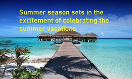 Summer season for vacations