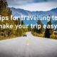 Tips for travelling