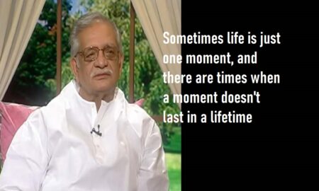 reality gulzar quotes on life