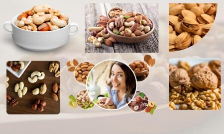 different types of nuts