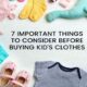important things for clothes