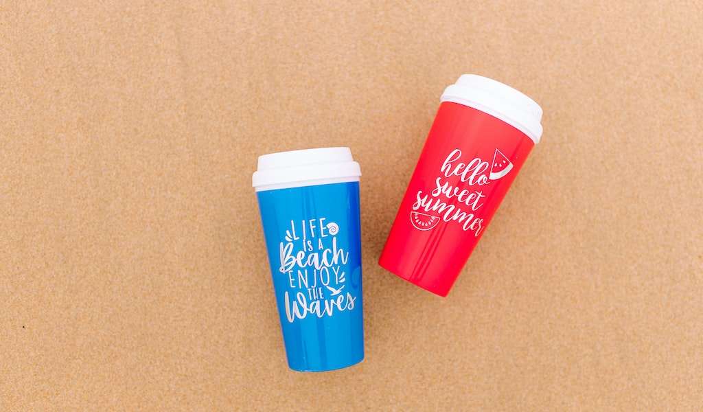 print on plastic cups