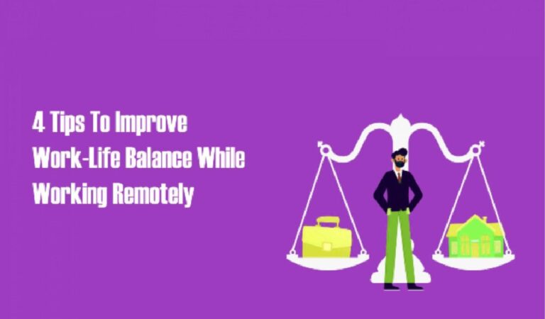 how to improve work life balance while working from home