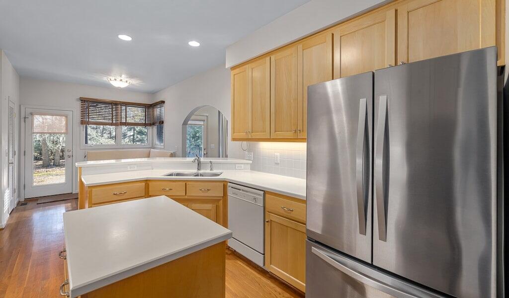 fridge and furniture