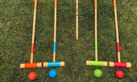 a croquet set