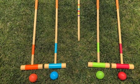 a croquet set